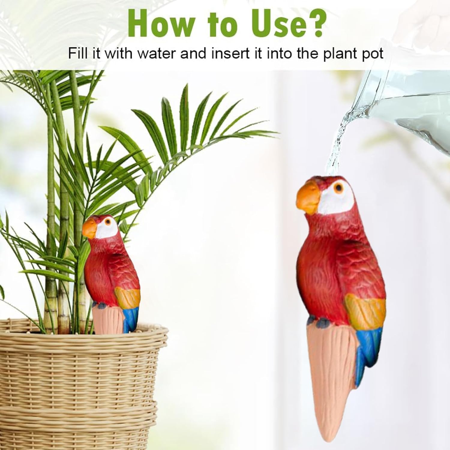 Parrot Terracotta Watering Spi - Plant Parenthood recension och pris