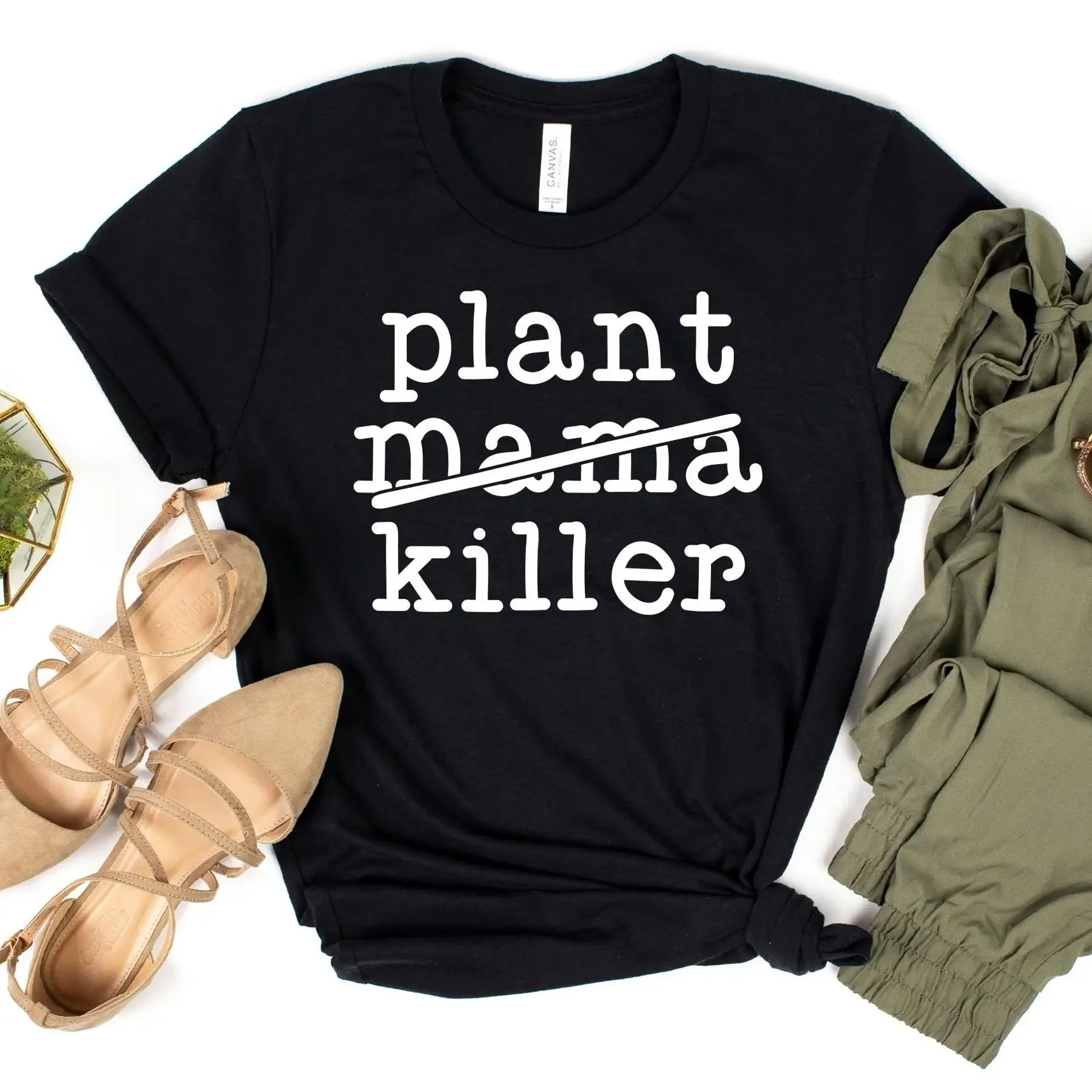Plant Killer T Shirt Mom Mama  - Plant Parenthood recension och pris